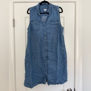 J Jill Denim Dress. Size XL in fantastic condition!